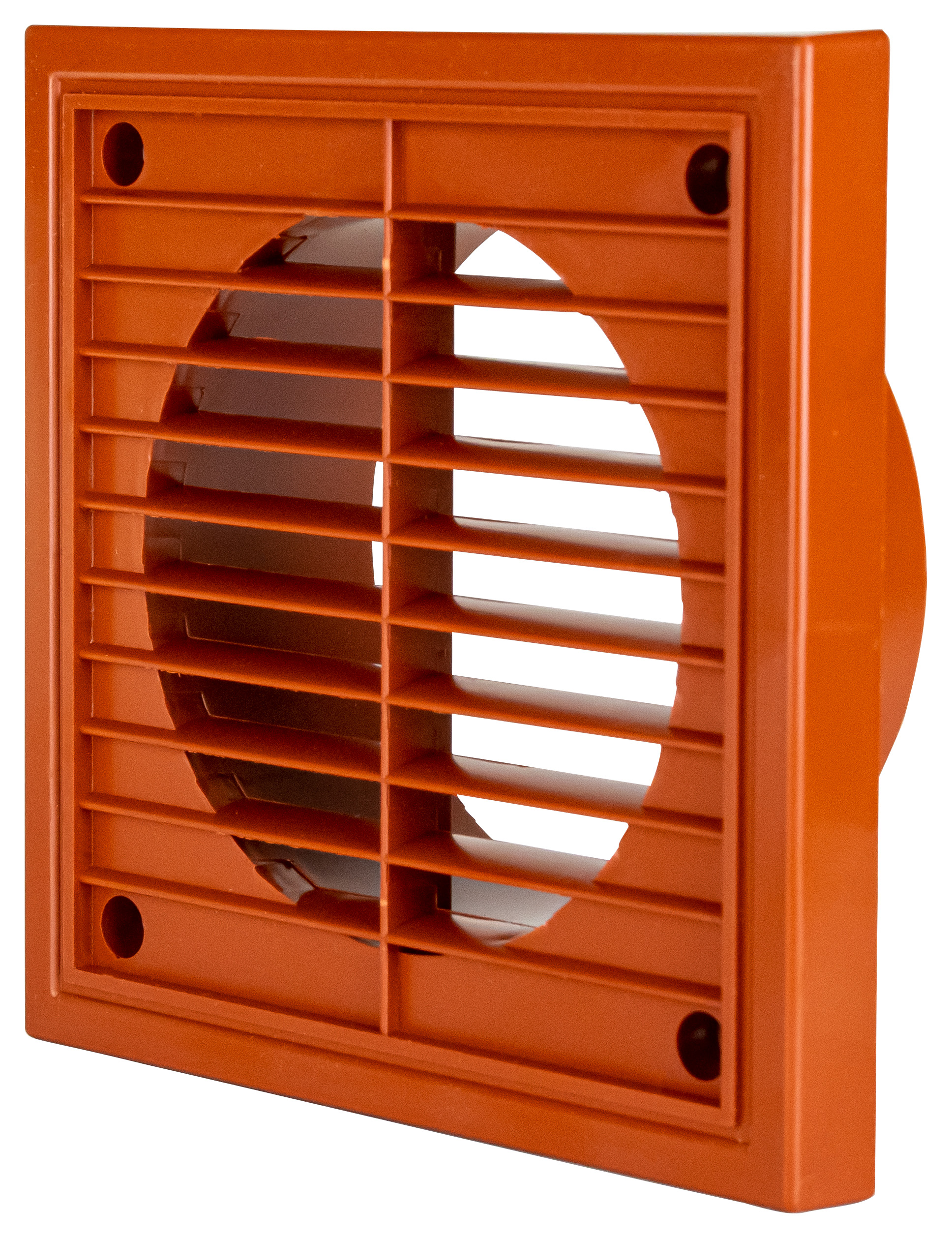 Image of Manrose 100mm PVC Fixed Grille - Terracotta