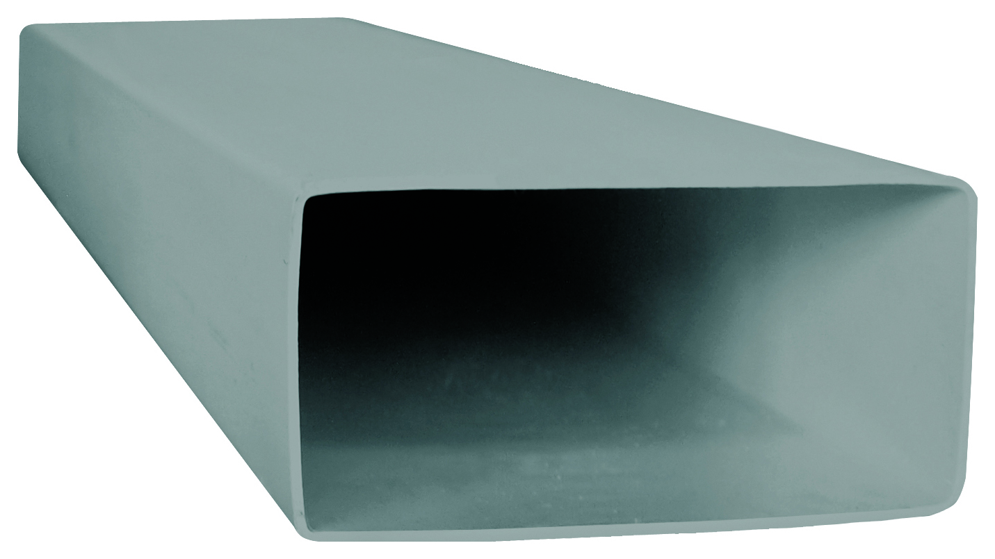 Manrose Flat Channel Duct - 204 x 60mm x 1m