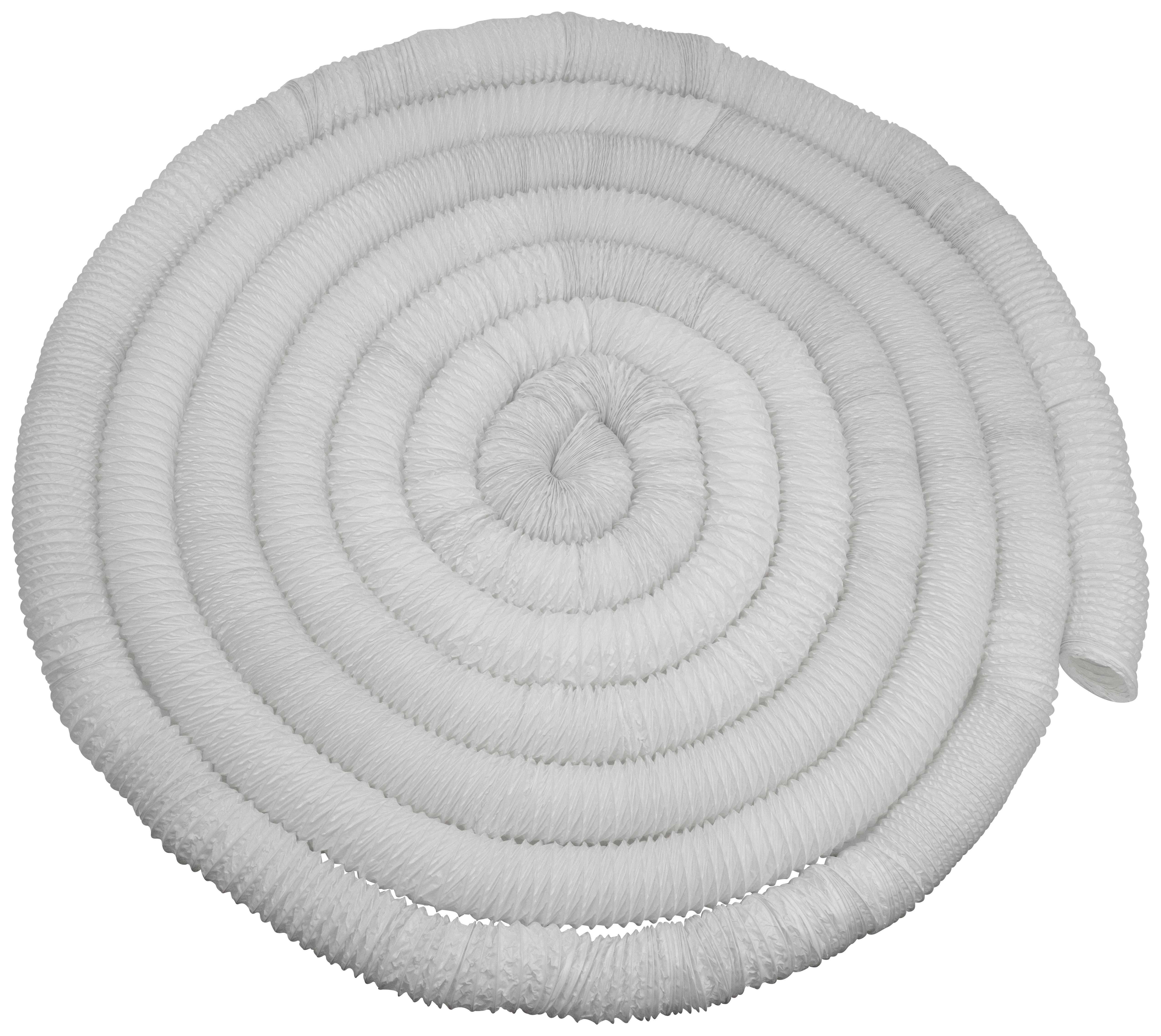 Manrose White Flexible Ducting - 100mm x 45m