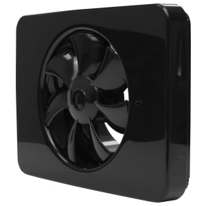 Vent-Axia Intellivent Lo-Carbon Bathroom Extractor Fan - Black