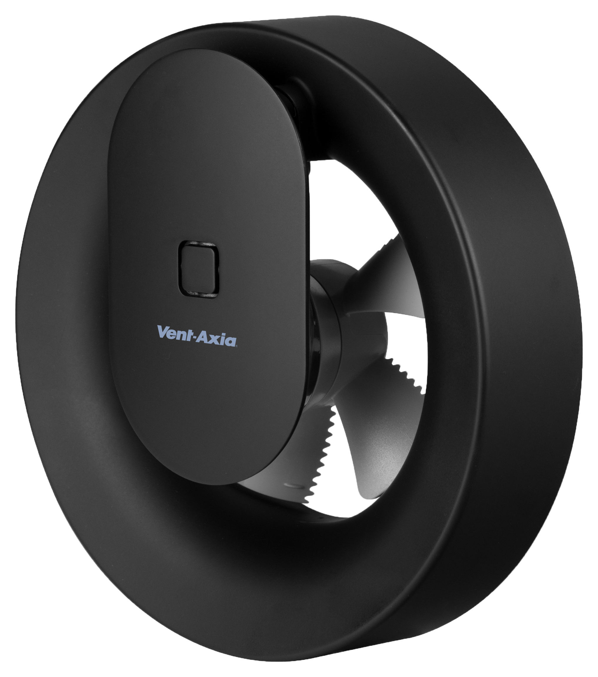 Image of Vent-Axia Svara Lo Carbon Bathroom Extractor Fan - Black