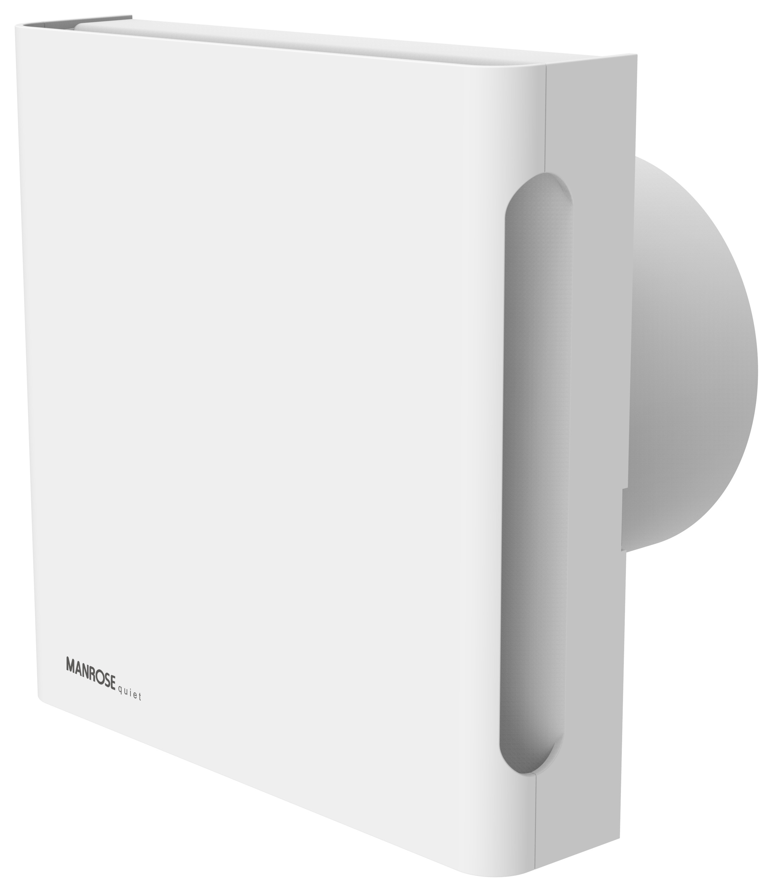 Manrose IPX5 Quiet Bathroom Fan with Timer