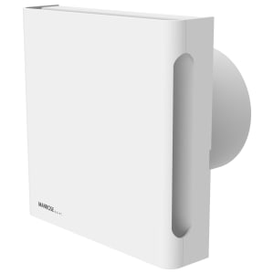Manrose IPX5 Quiet Bathroom Fan with Timer