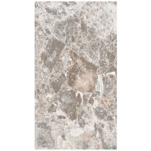 Wickes Avellino Cappuccino Grey Ceramic Wall & Floor Tile - 450 x 250mm - Single