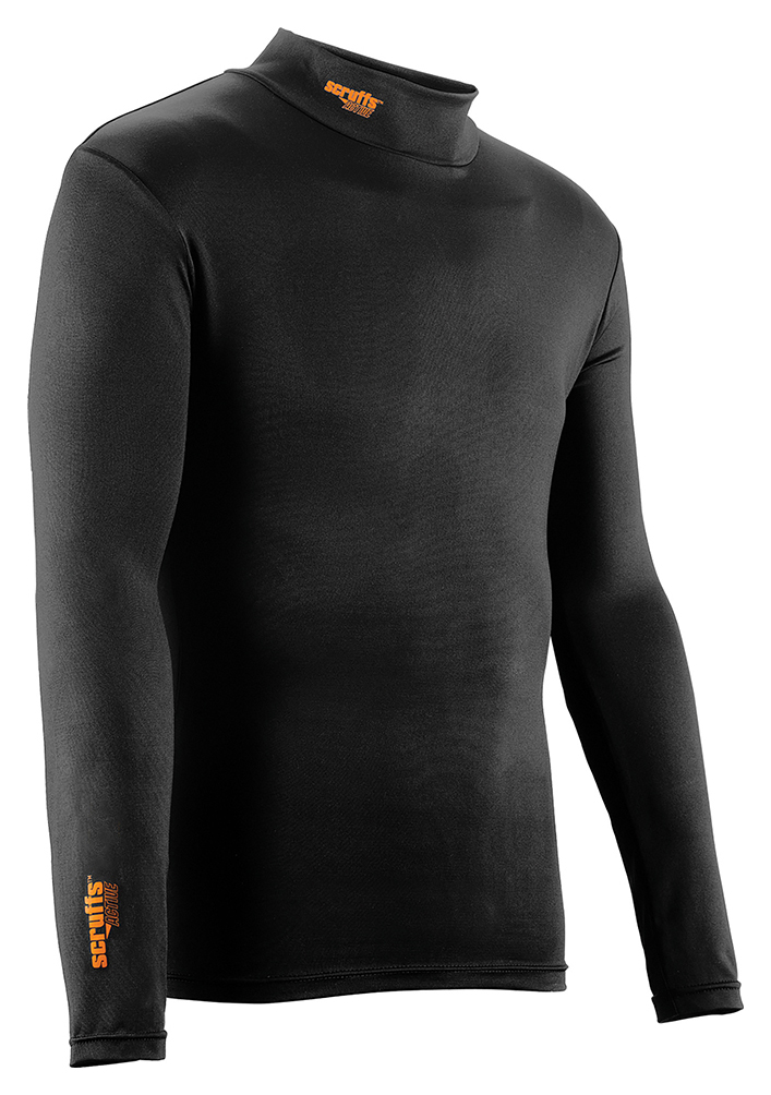 Image of Scruffs Pro Thermal Black Base Layer Top - Size XL