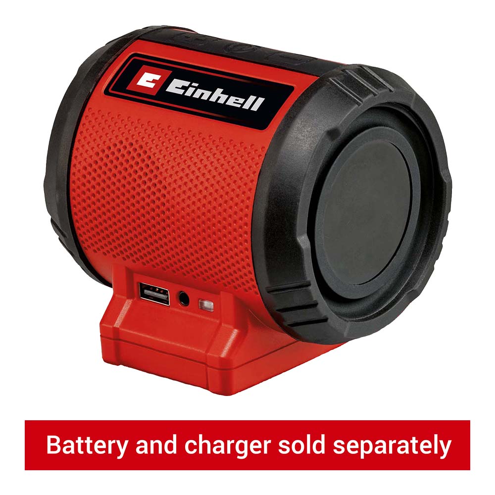 Einhell Power X-Change 18V Cordless Bluetooth Speaker - Bare