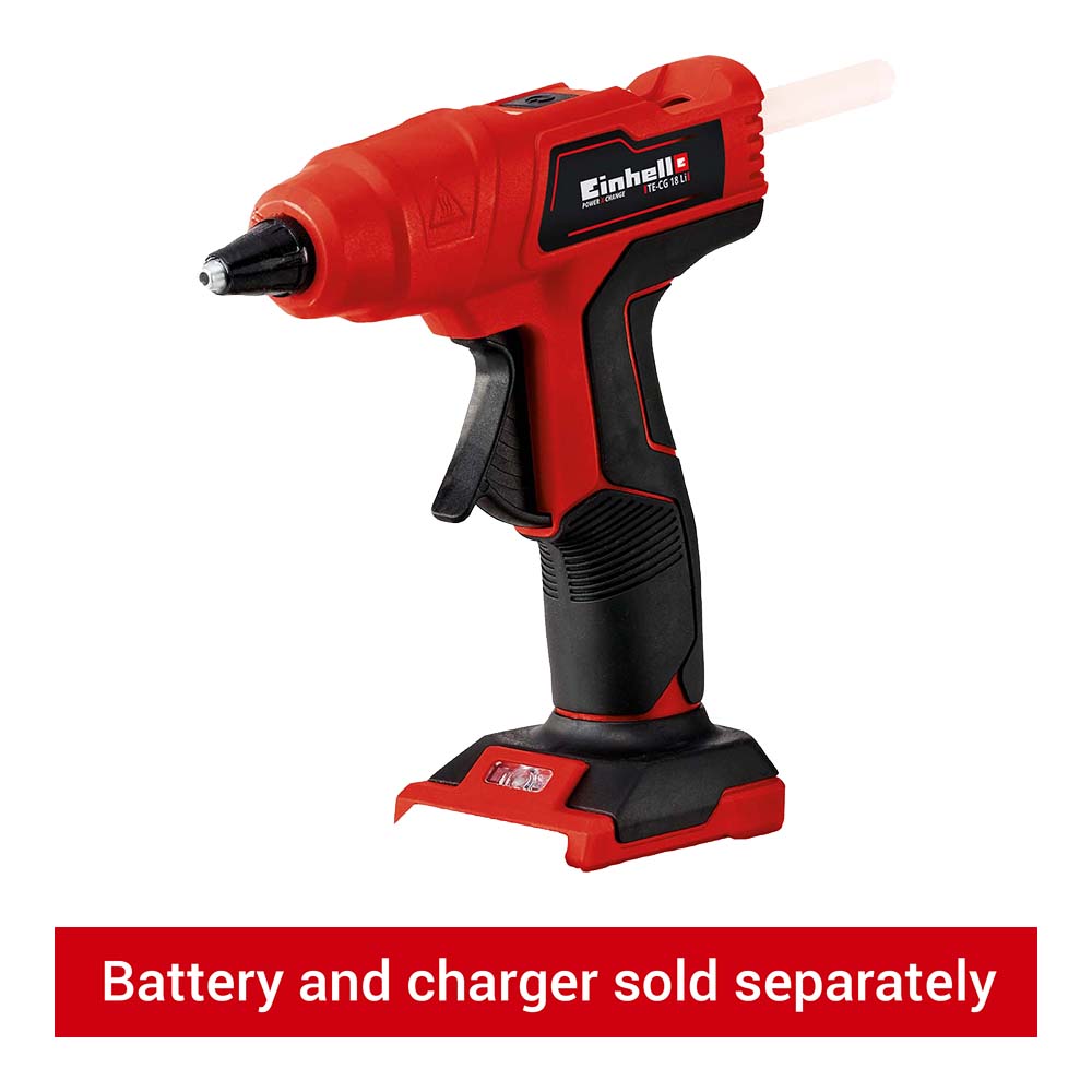 Image of Einhell Power X-Change TE-CG 18 Li 18V Bare Cordless Glue Gun