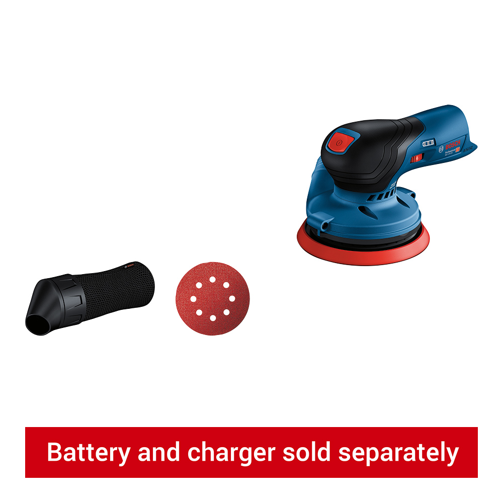 Image of Bosch Professional GEX 12V-125 12V Brushless Cordless 125mm Random Orbital Sander - Bare