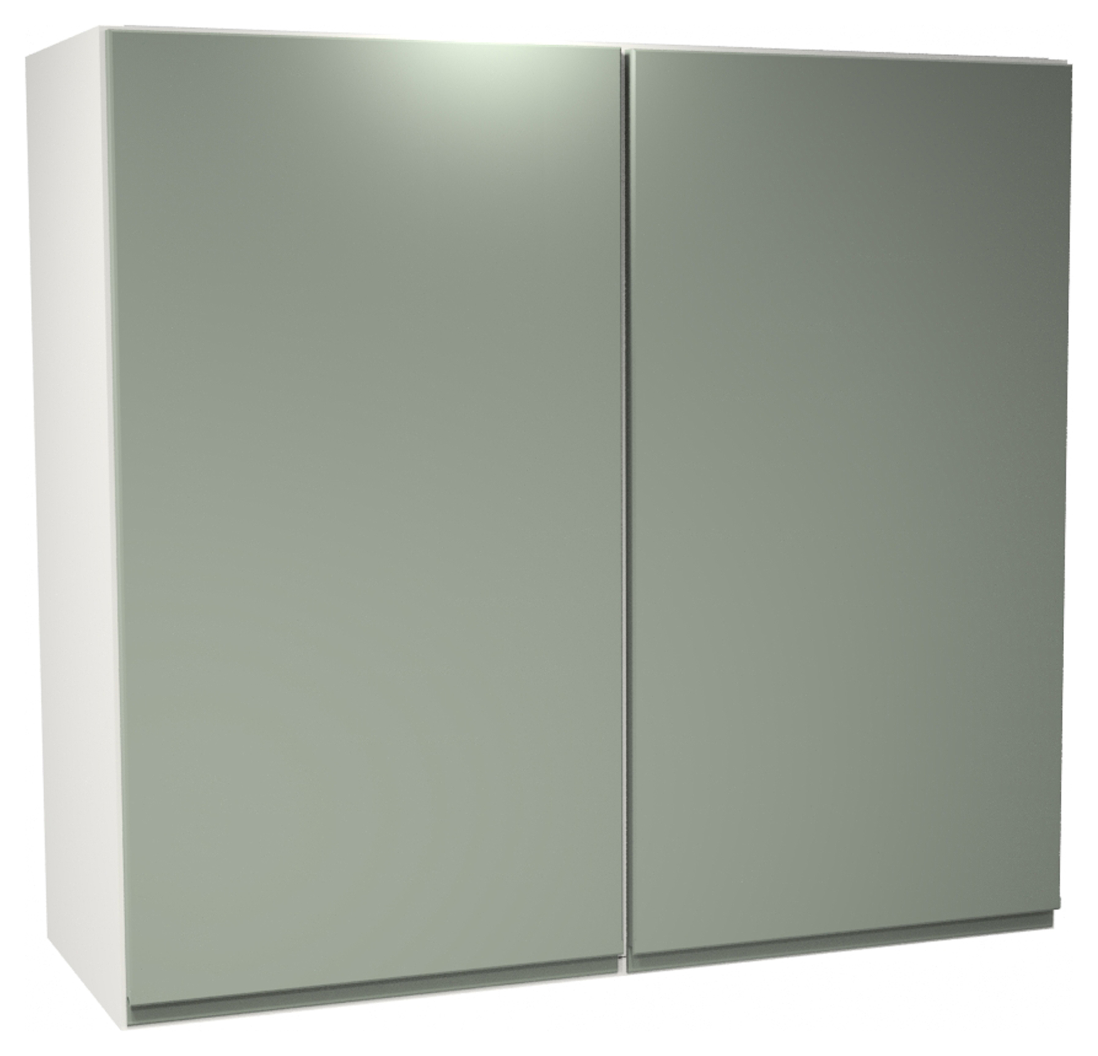 Image of Wickes Madison Reed Green Wall Unit - 800mm