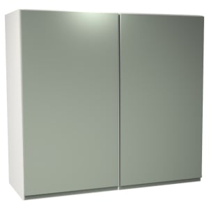 Wickes Madison Reed Green Wall Unit - 800mm
