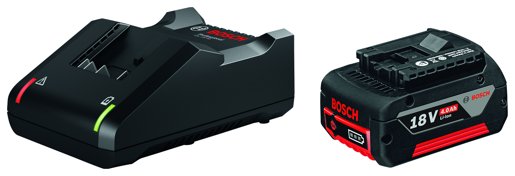 Bosch Professional 1 x Gba 4.0Ah ProCORE + Gal 18V-40 18V Battery Starter Set