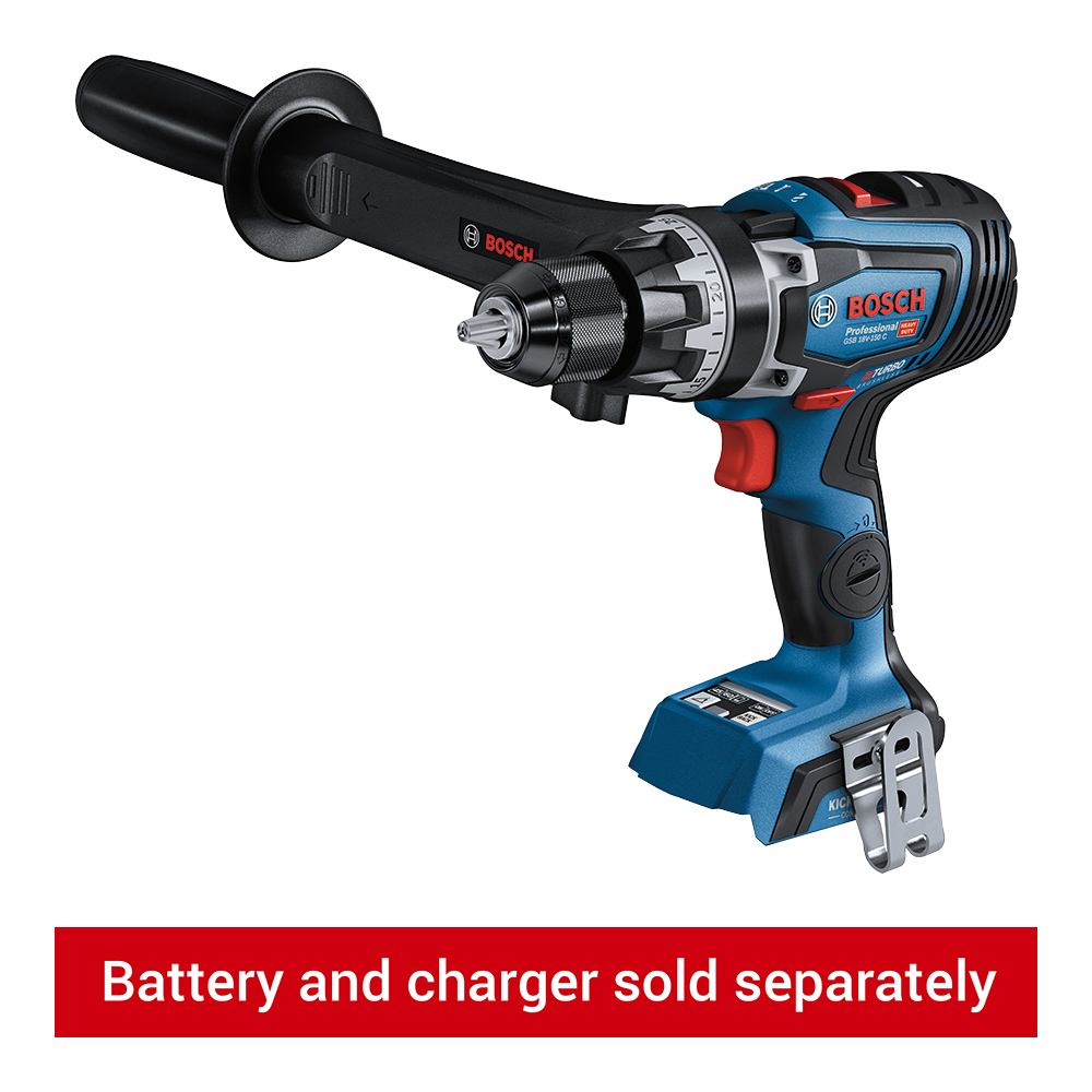 Bosch Professional GSB 18V-150 C 18V Brushless Cordless BITURBO Combi Drill - Bare