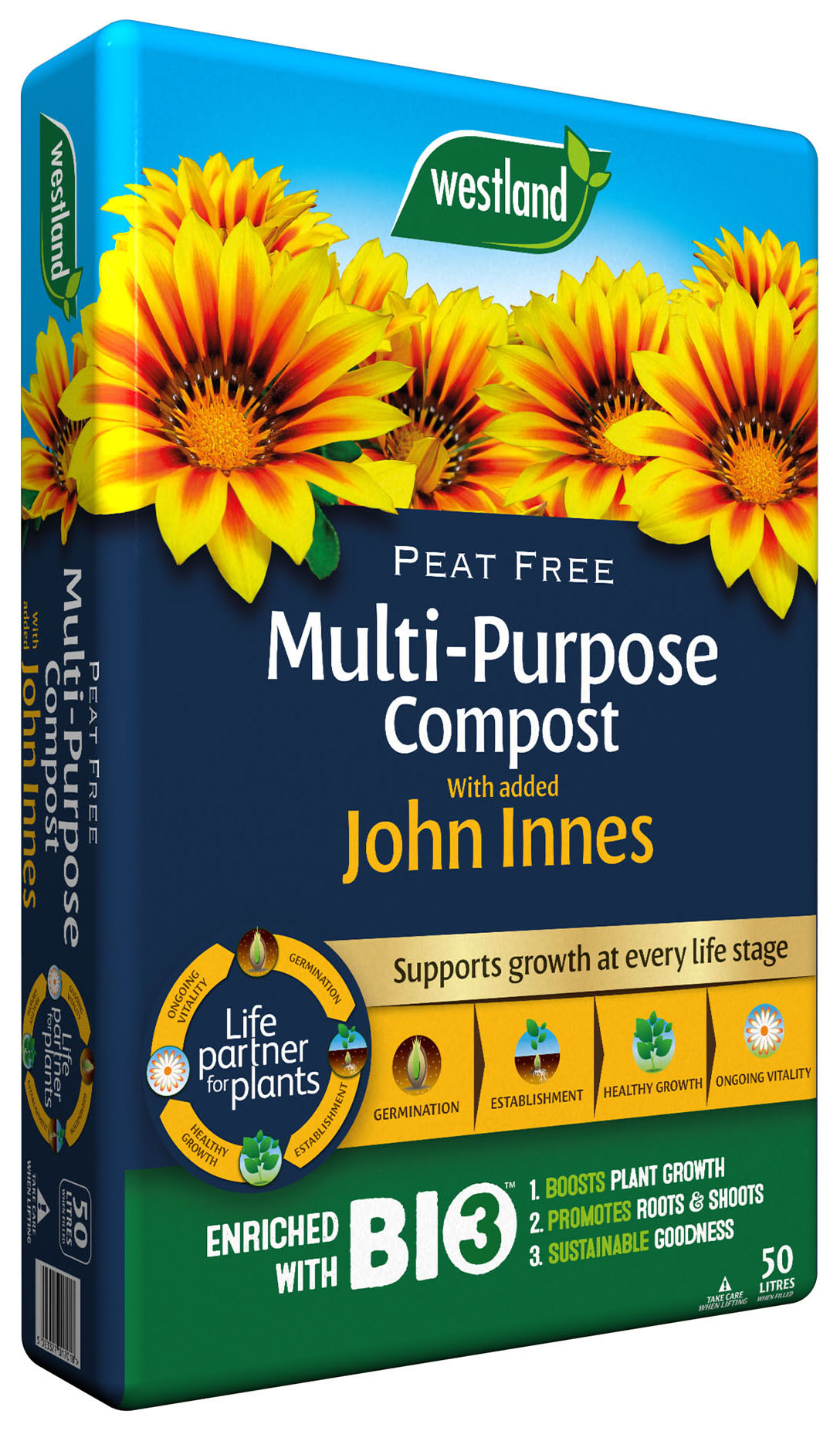 Westland Multi-Purpose Compost with John Innes - 50L