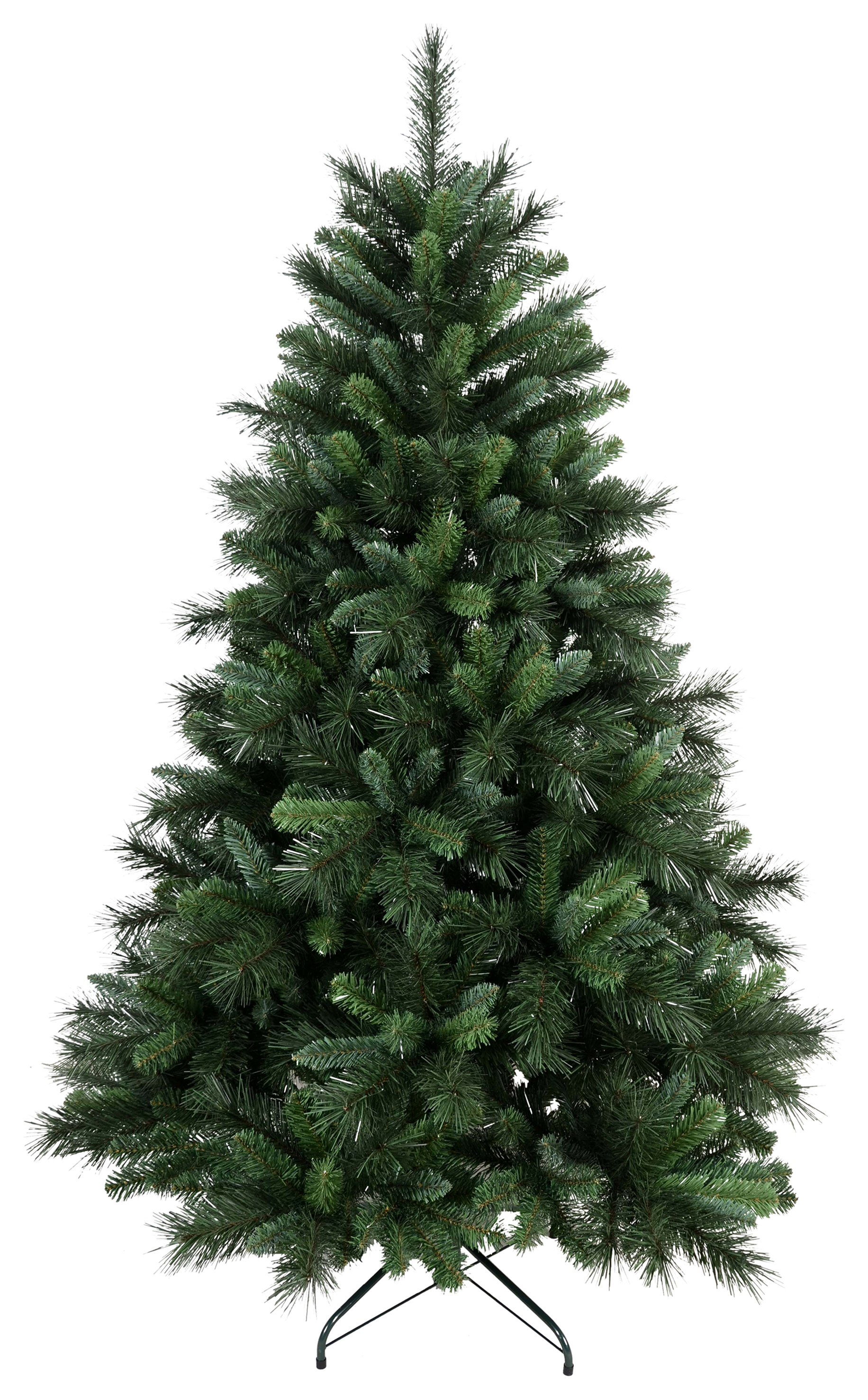 Charles Bentley 6ft Faux Nordic Spruce Hinged Christmas Tree