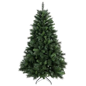 Charles Bentley 6ft Faux Nordic Spruce Hinged Christmas Tree