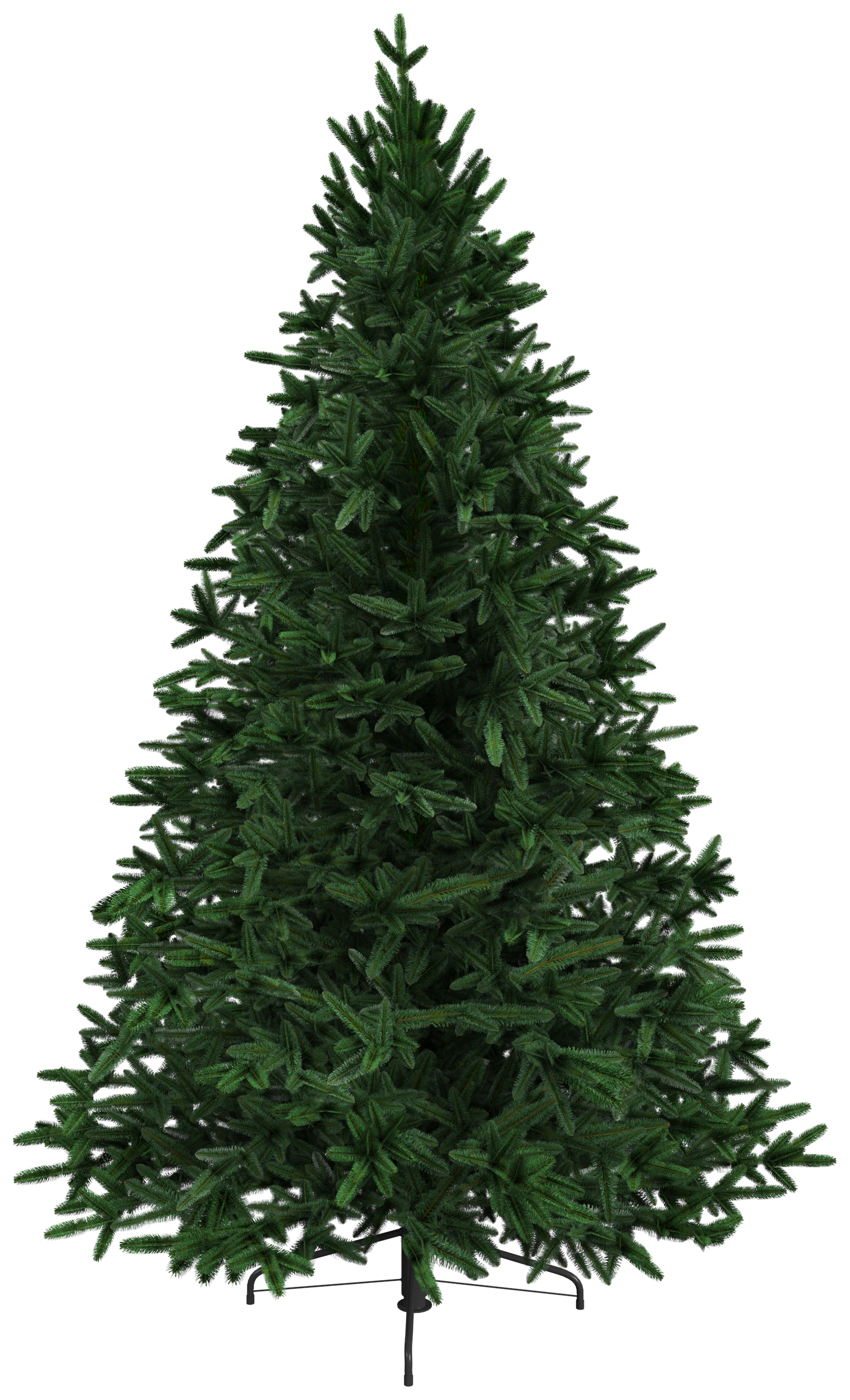 Charles Bentley Luxury 6ft Faux Nordic Spruce Hinged Christmas Tree