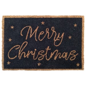 Charles Bentley Merry Christmas Coir Doormat - 60x90cm