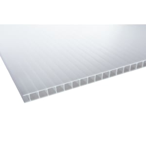 Image of 10mm Opal Multiwall Polycarbonate Sheet - 3000 x 700mm