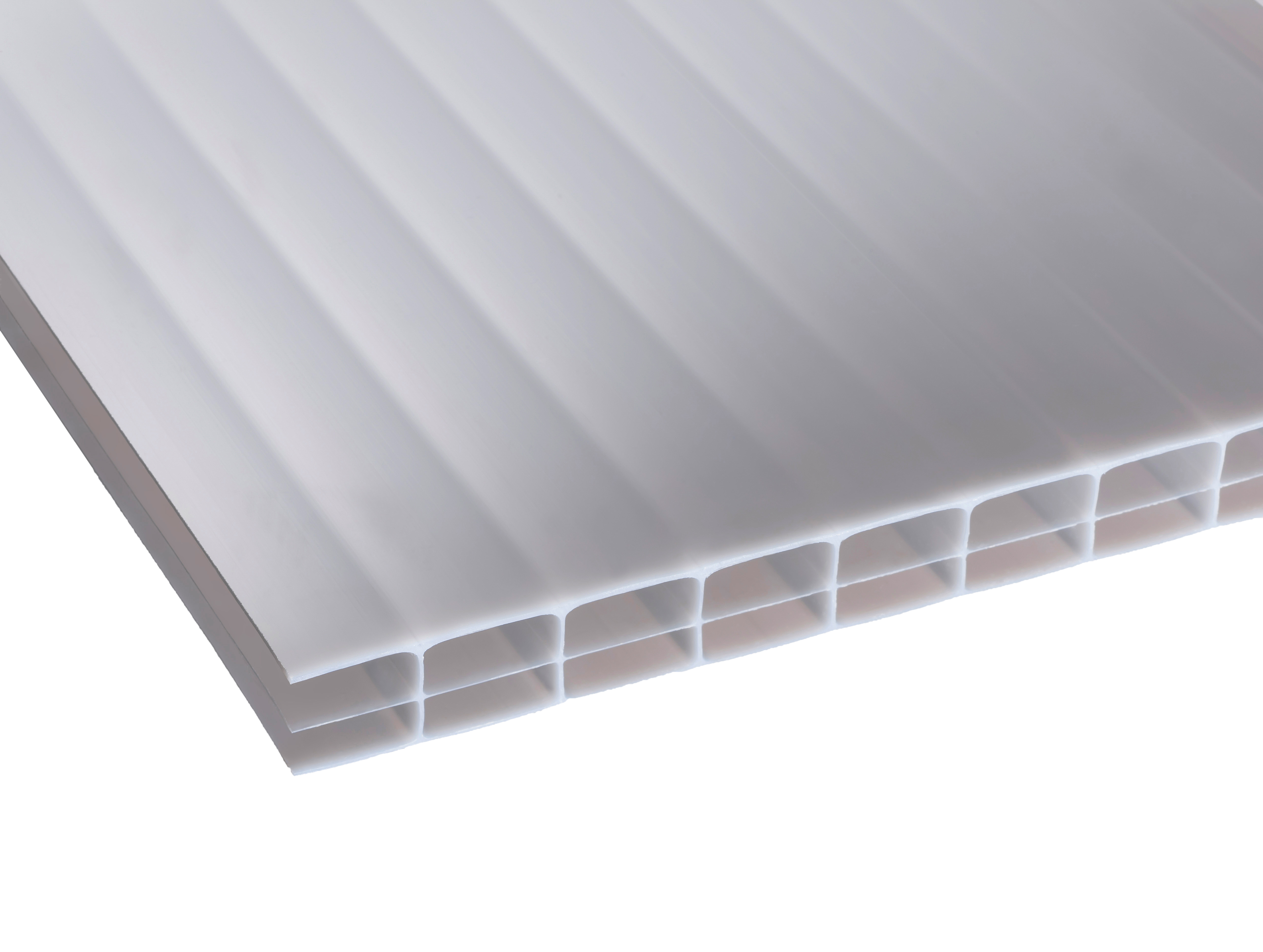 Image of 16mm Opal Multiwall Polycarbonate Sheet - 2000 x 700mm