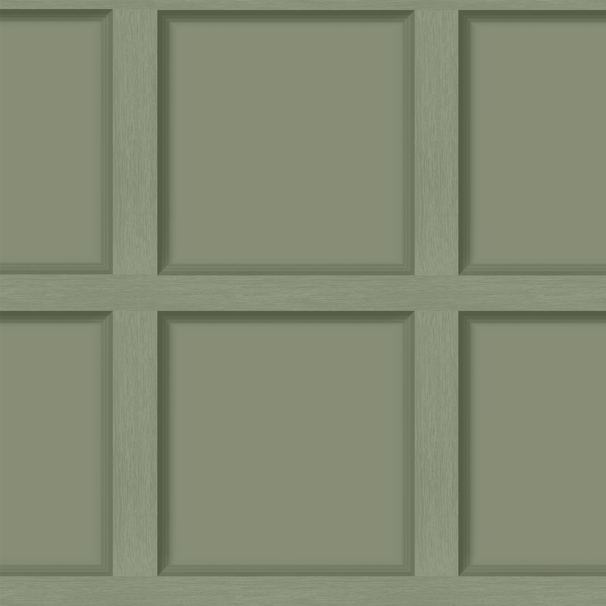 Holden Decor Modern Wood Panel Green Wallpaper - 10.05m x 53cm
