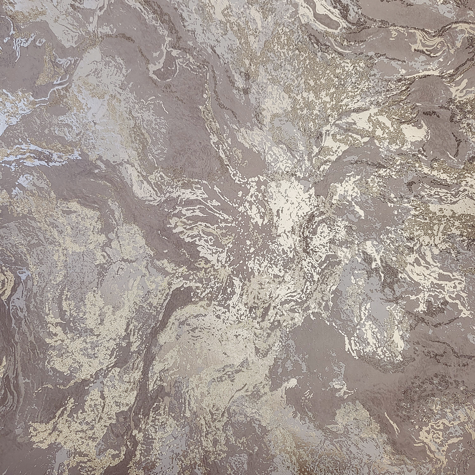 Image of Holden Decor Calacatta Marble Bead Taupe Wallpaper - 10.05m x 53cm