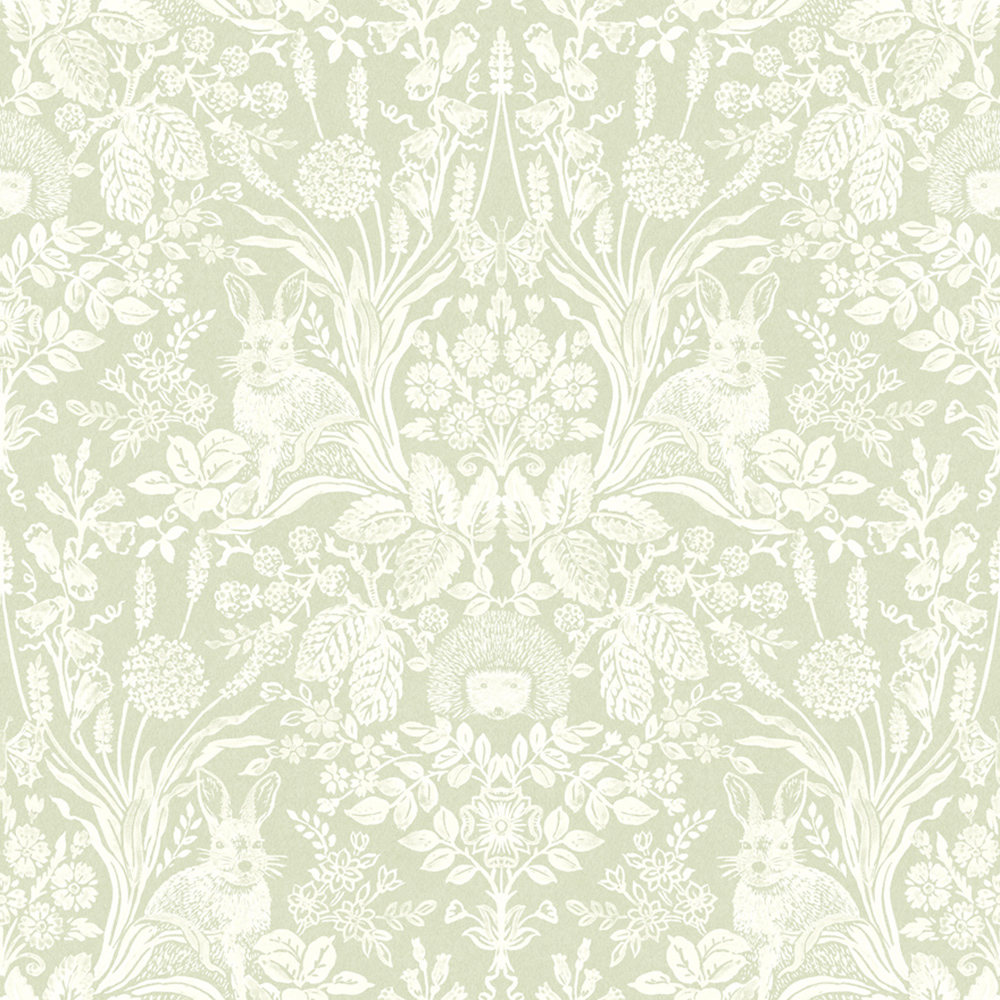 Holden Decor Harlen Sage Wallpaper - 10.05m x 53cm
