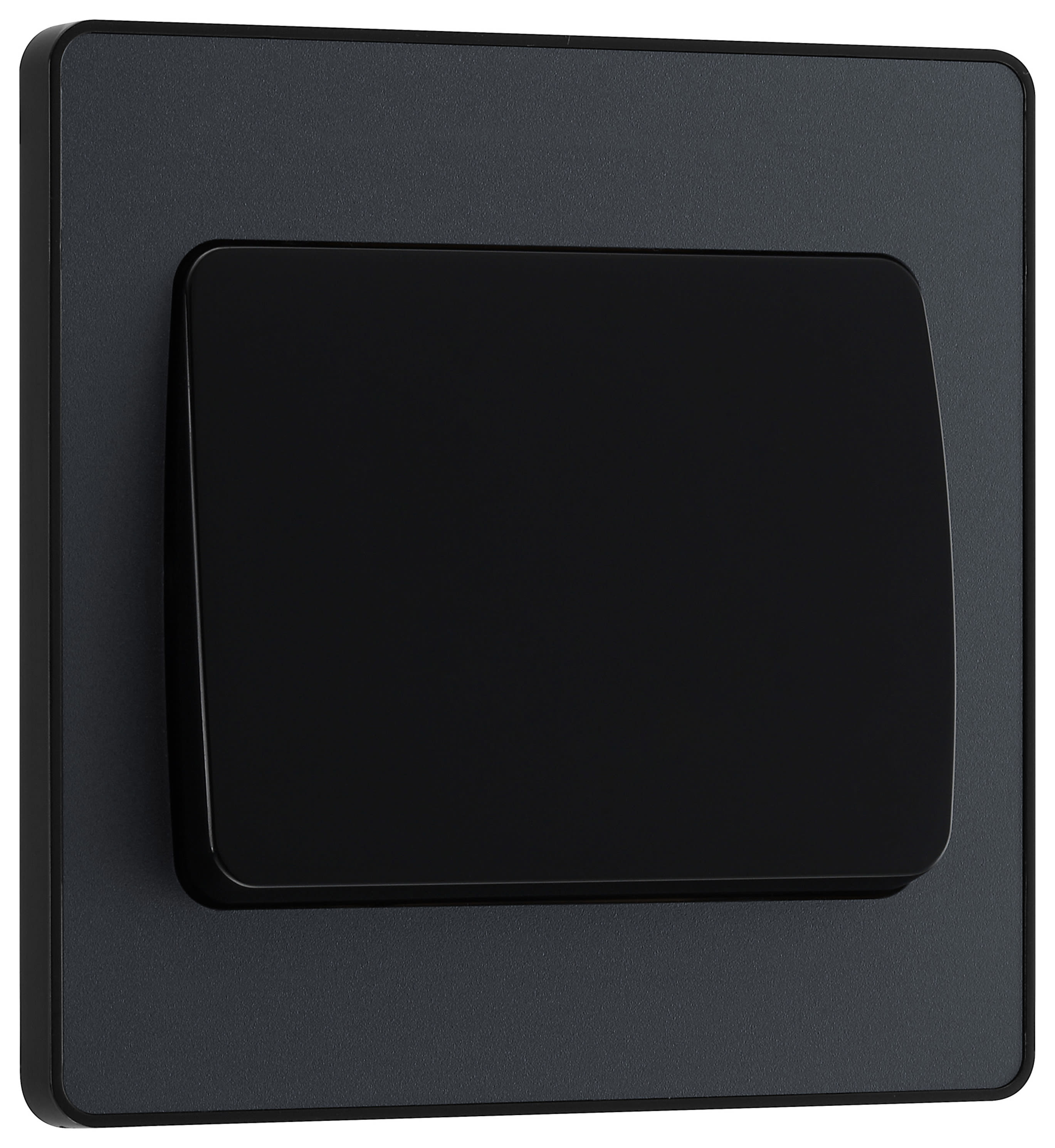 BG Evolve Matt Grey 20A 16Ax Single Wide Rocker Light Switch 2 Way