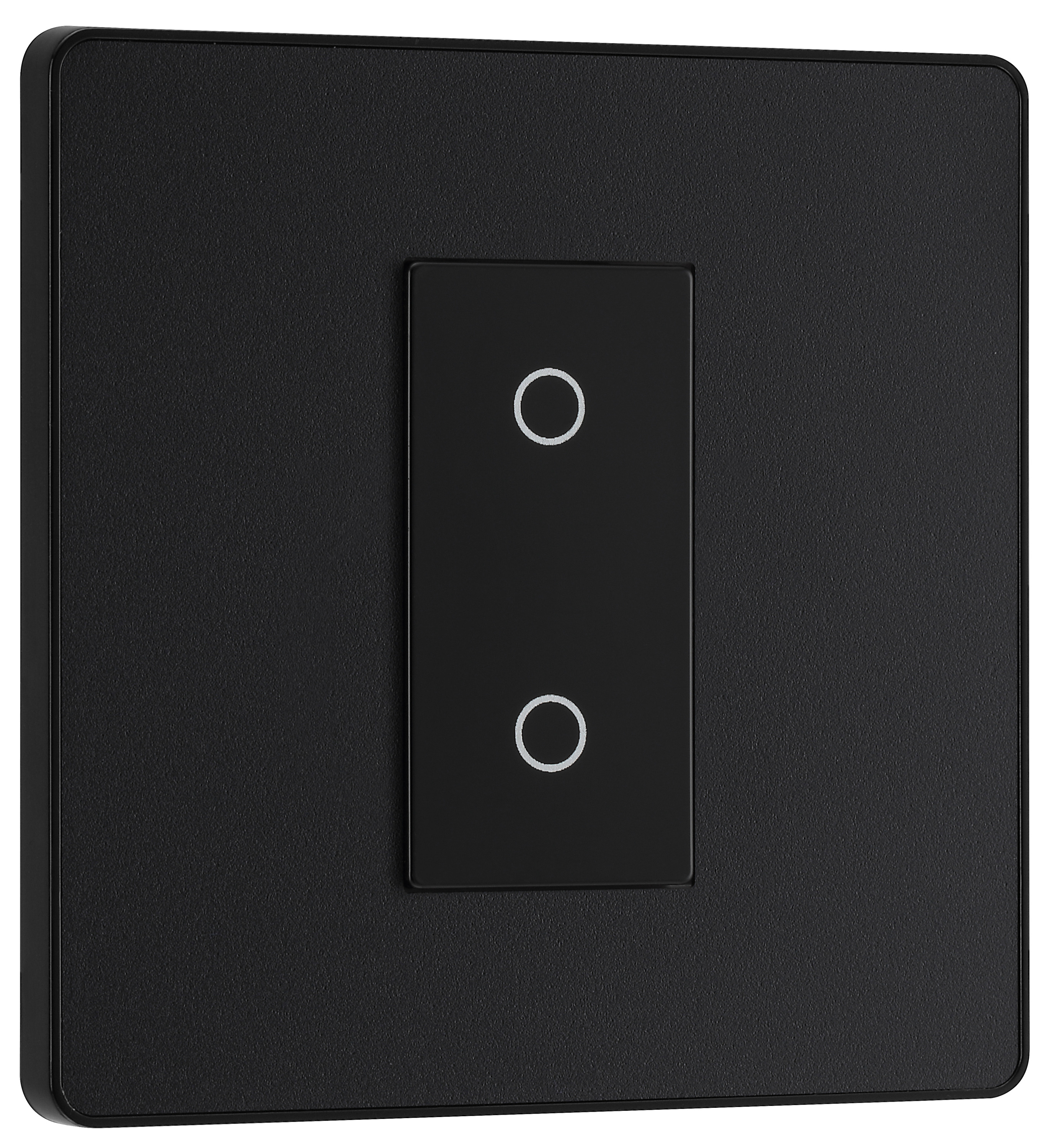 BG Evolve Secondary 2 Way Single Touch 200W Dimmer Switch - Matt Black