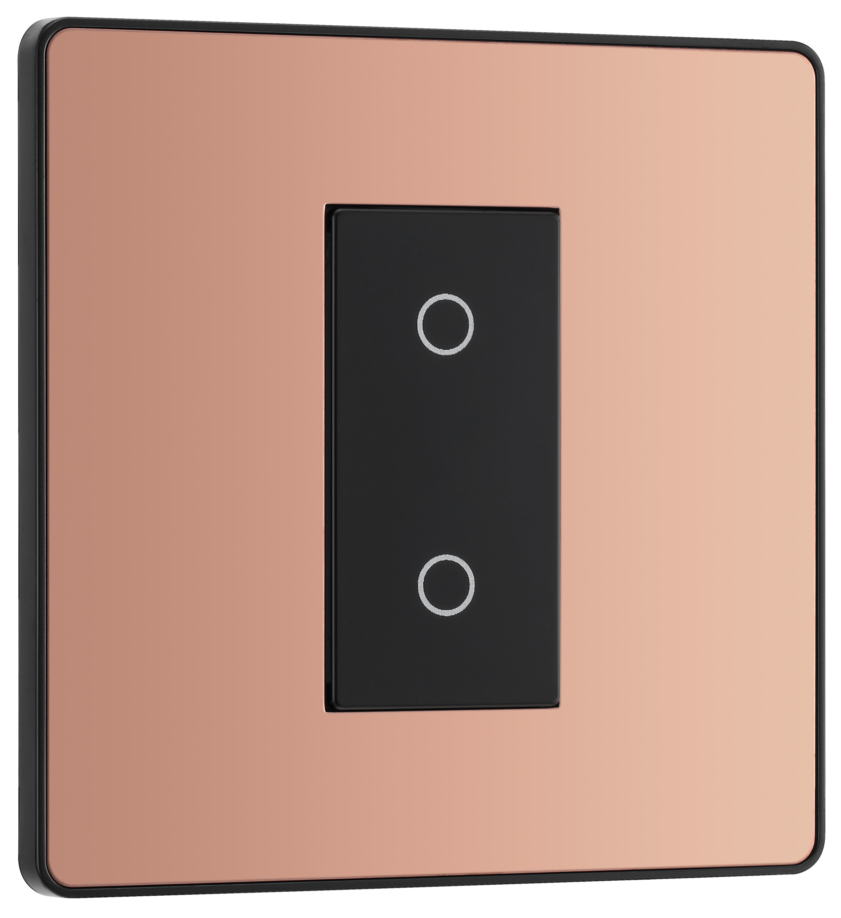 Image of BG Evolve Master Polished Copper 2 Way Single Touch Dimmer Switch - 200W
