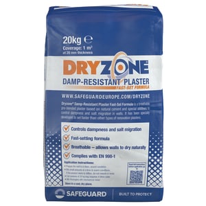 Image of Dryzone Fast Set Renovation Plaster - 20kg