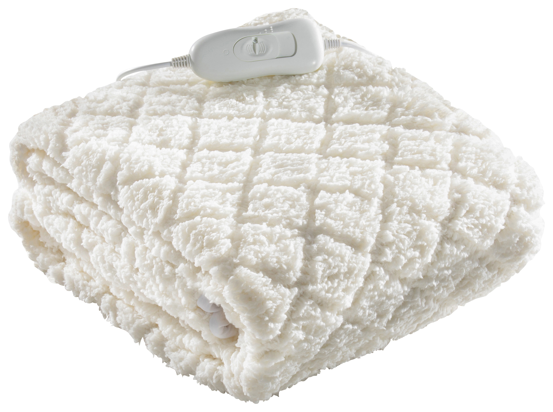Daewoo Premium 40cm Skirt Single Fleeced Heated Electric Blanket - 153 x 91cm