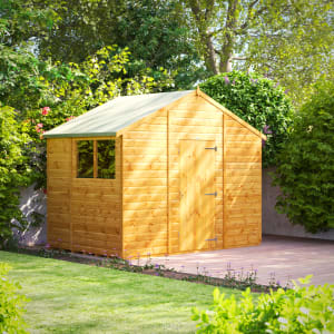 Power Sheds 6 x 10ft Apex Shiplap Dip Treated Shed