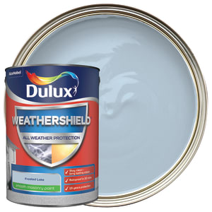 Dulux Weathershield All Weather Purpose Smooth Paint - Frosted Lake - 5L