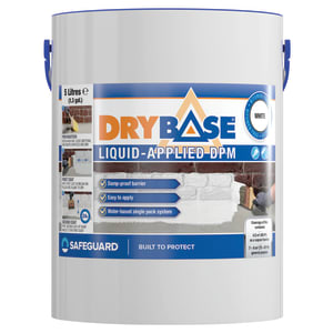 Drybase White Liquid Damp Proof Membrane - 5L