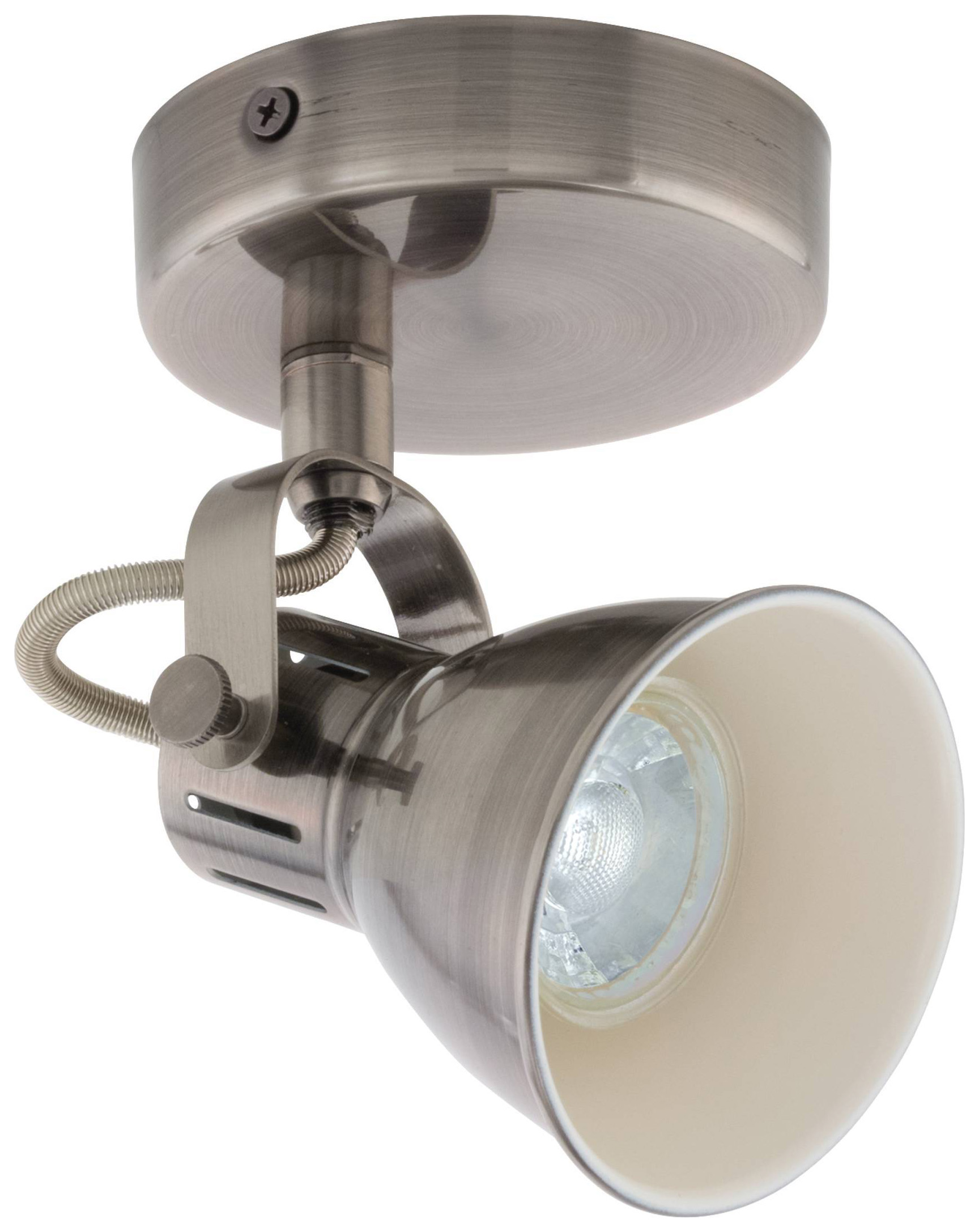 Image of Eglo Seras Nickel Wall Light