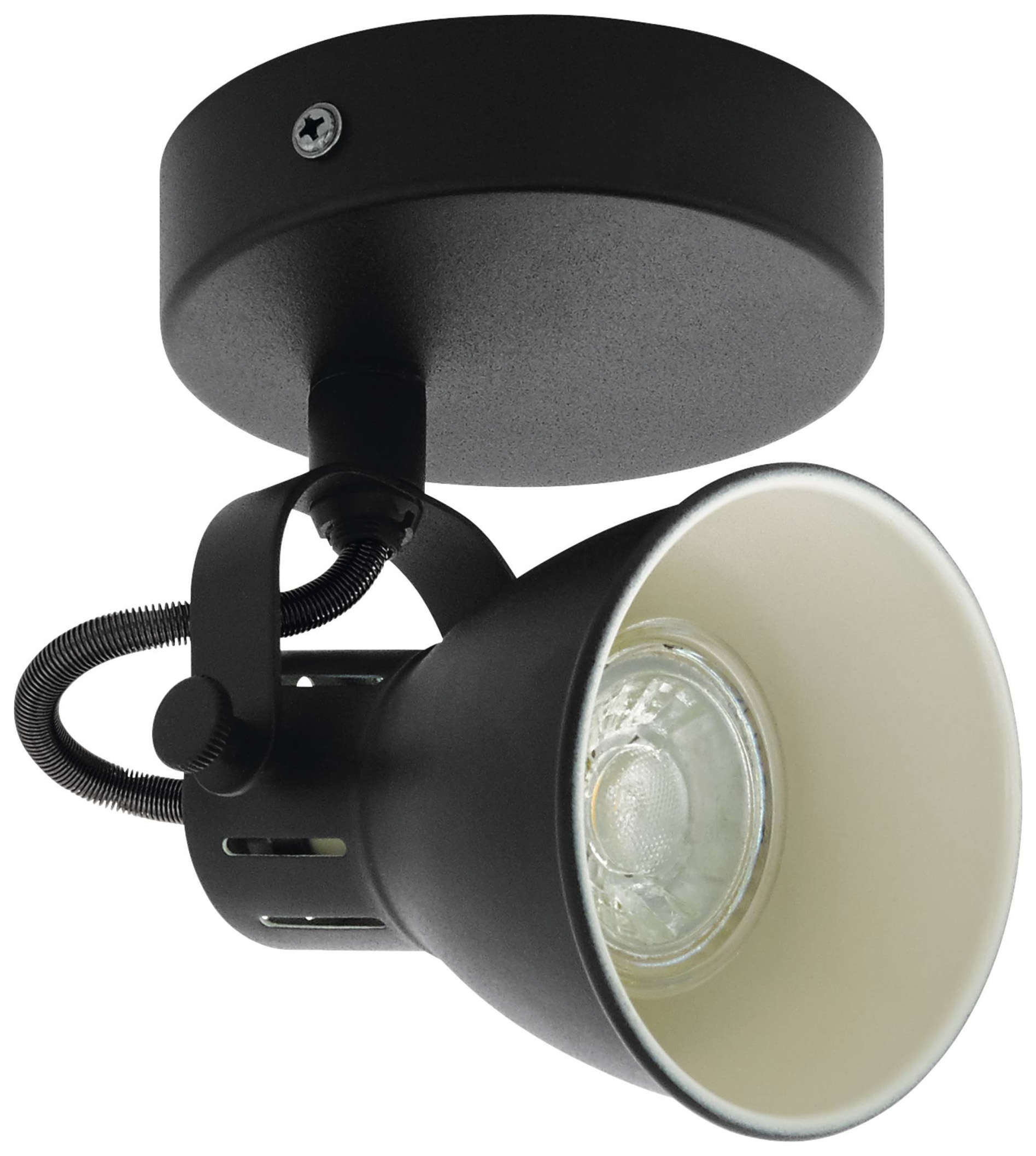 Eglo Seras Black Wall Light