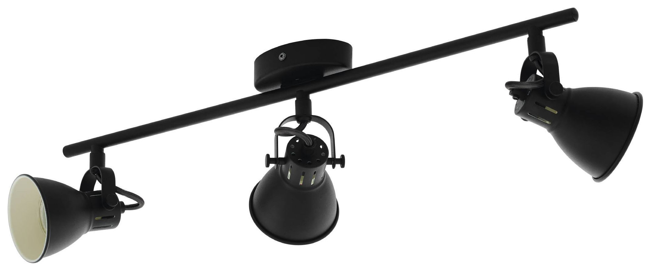 Eglo Seras Black Ceiling 3 Light Spotlight