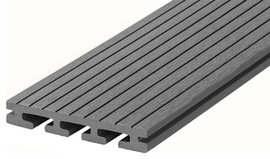 Image of Eva-Tech Xavia Grey Composite I-Series Deck Board - 23 x 137 x 2200mm - Pack of 40