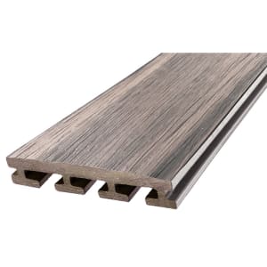 Image of Eva-Last Pacific Pearl Grey Composite Infinity Deck Board - 25.4 x 135 x 2200mm - Pack of 40