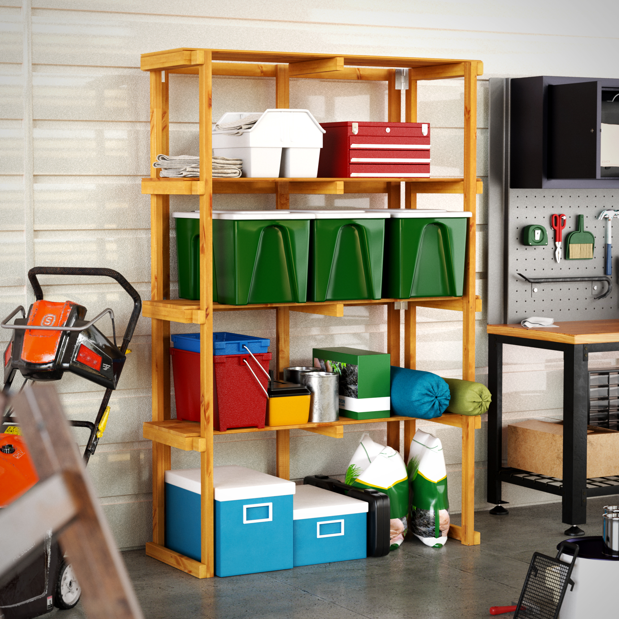 Power Sheds Dip Treated Timber Racking - 1190mm x 510mm