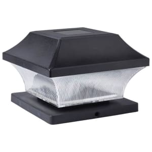 Image of Smart Solar 3 Lumen Outdoor Solar Post Lights - Pack of 4