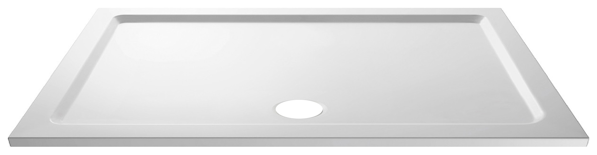 Image of Wickes 40mm Pearlstone Rectangular Shower Tray - 1700 x 700mm