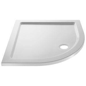Wickes 40mm Pearlstone Quadrant Shower Tray - 900mm