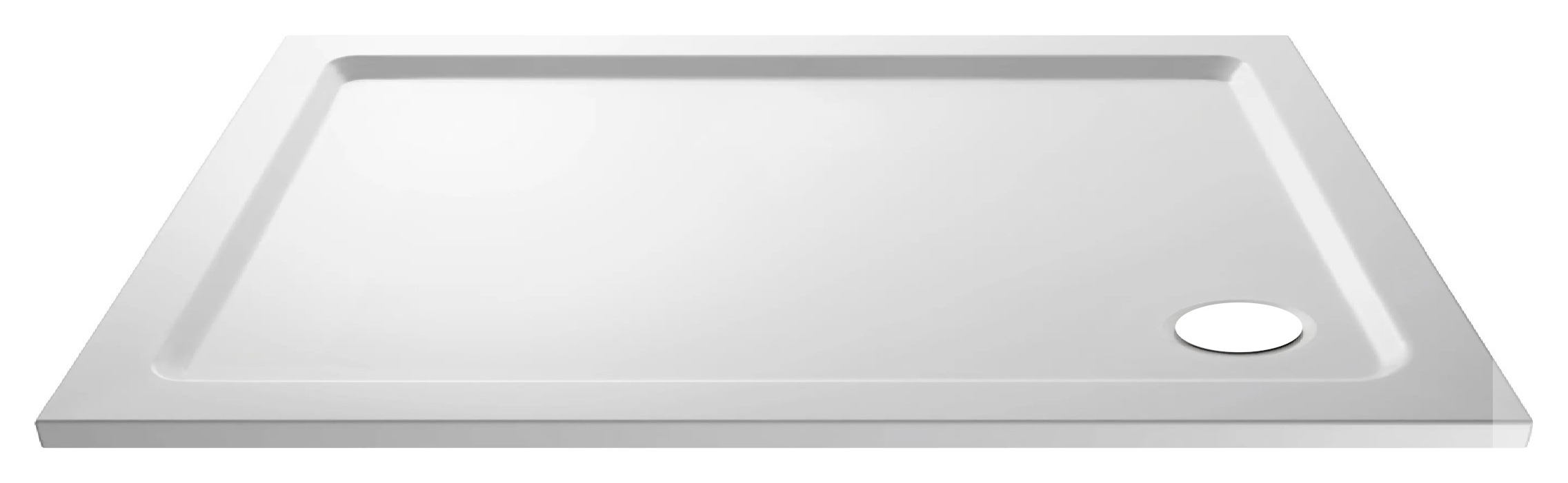 Image of Wickes 40mm Pearlstone Rectangular Shower Tray - 1200 x 700mm