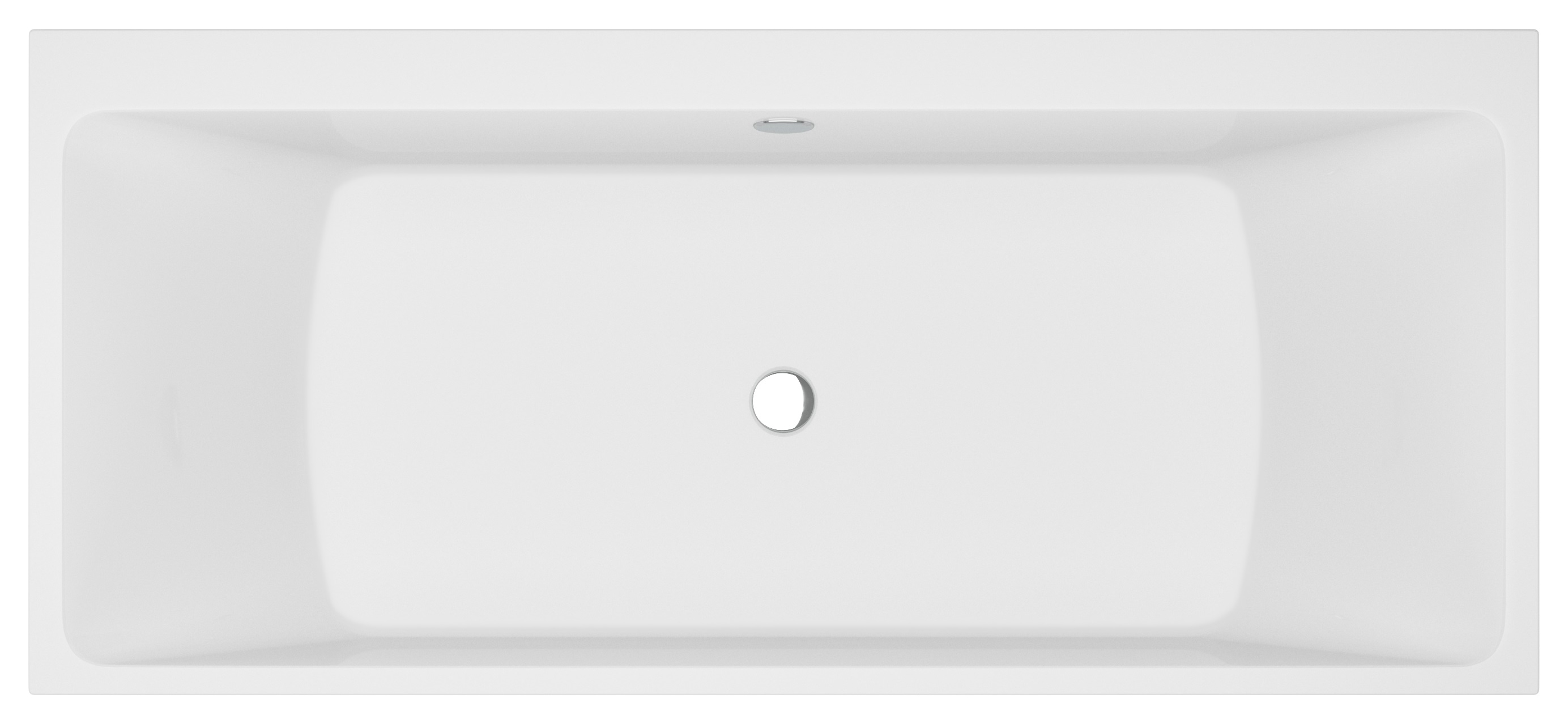 Wickes Elite Reinforced Double Ended Slim Edge Bath - 1700 x 750mm
