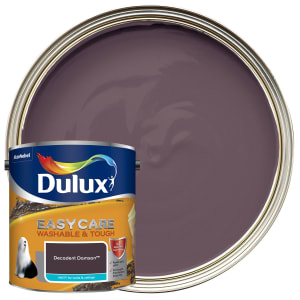 Image of Dulux Easycare Washable & Tough Matt Emulsion - Decadent Damson - 2.5L