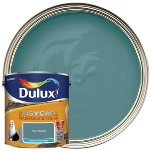 Image of Dulux Easycare Washable & Tough Matt Emulsion - Teal Voyage - 2.5L