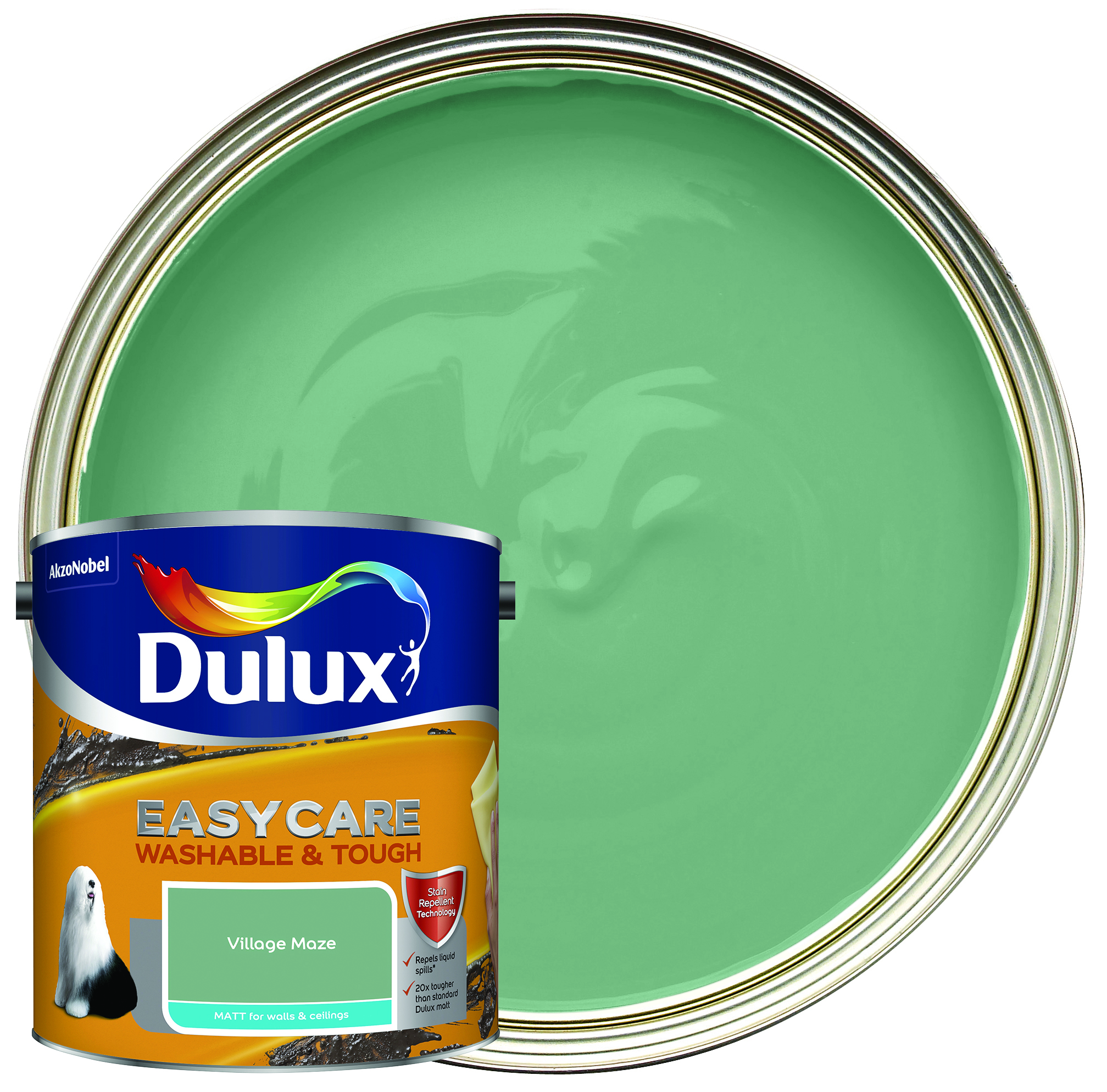 Dulux Easycare Washable & Tough Matt Emulsion - Village Maze - 2.5L