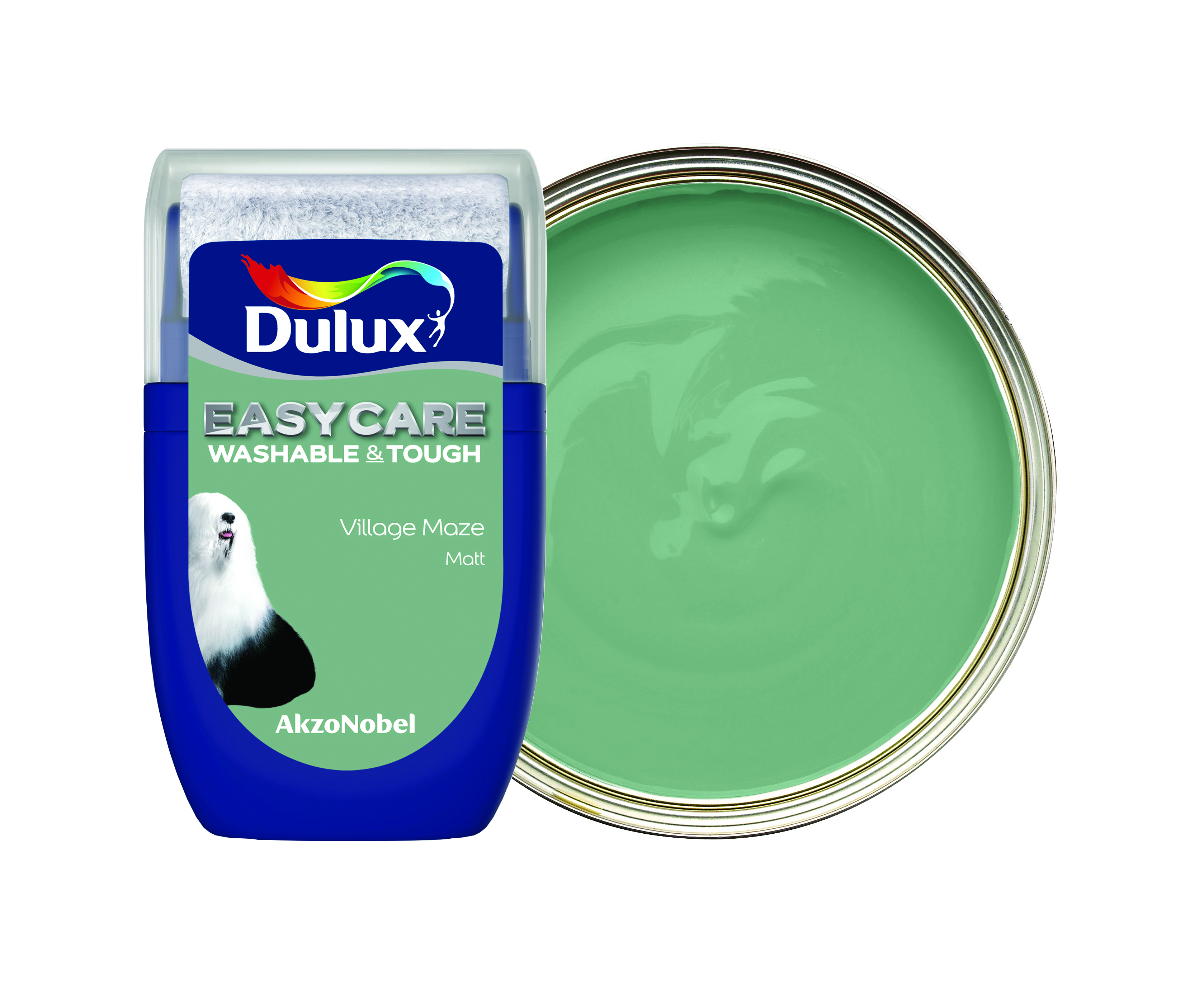 Image of Dulux Easycare Washable & Tough Paint - Village Maze Tester Pot - 30ml