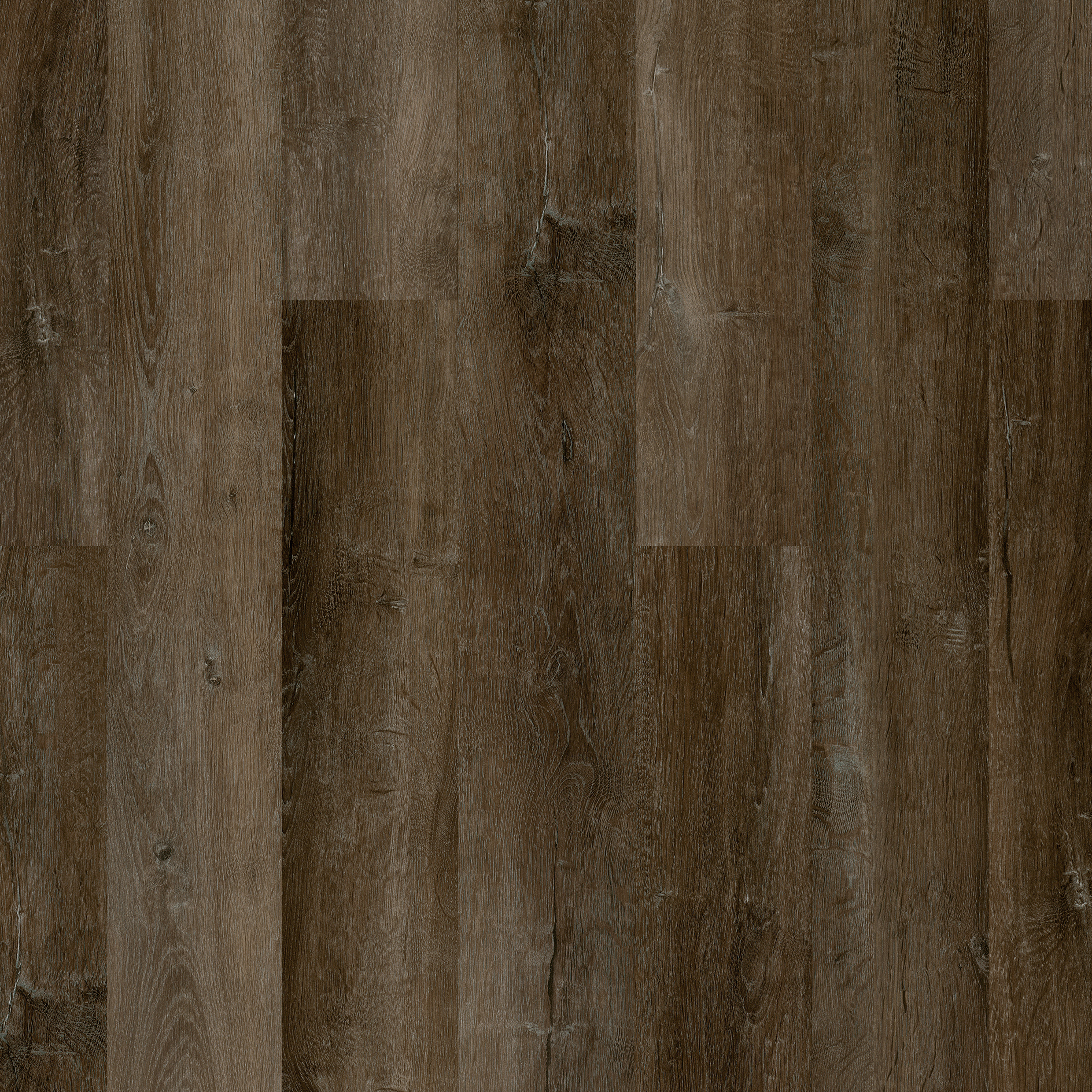 Image of Turner Rich Walnut Brown SPC Flooring with Integrated Underlay - 2.167m2